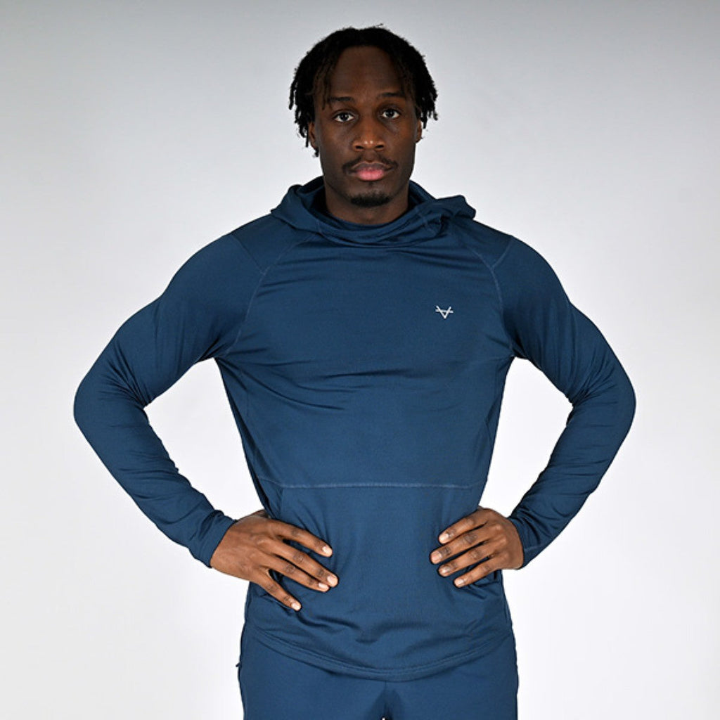OXEN MENS ENDURE OH PERFORMANCE HOODY Navy