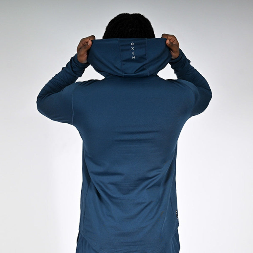 OXEN MENS ENDURE OH PERFORMANCE HOODY Navy