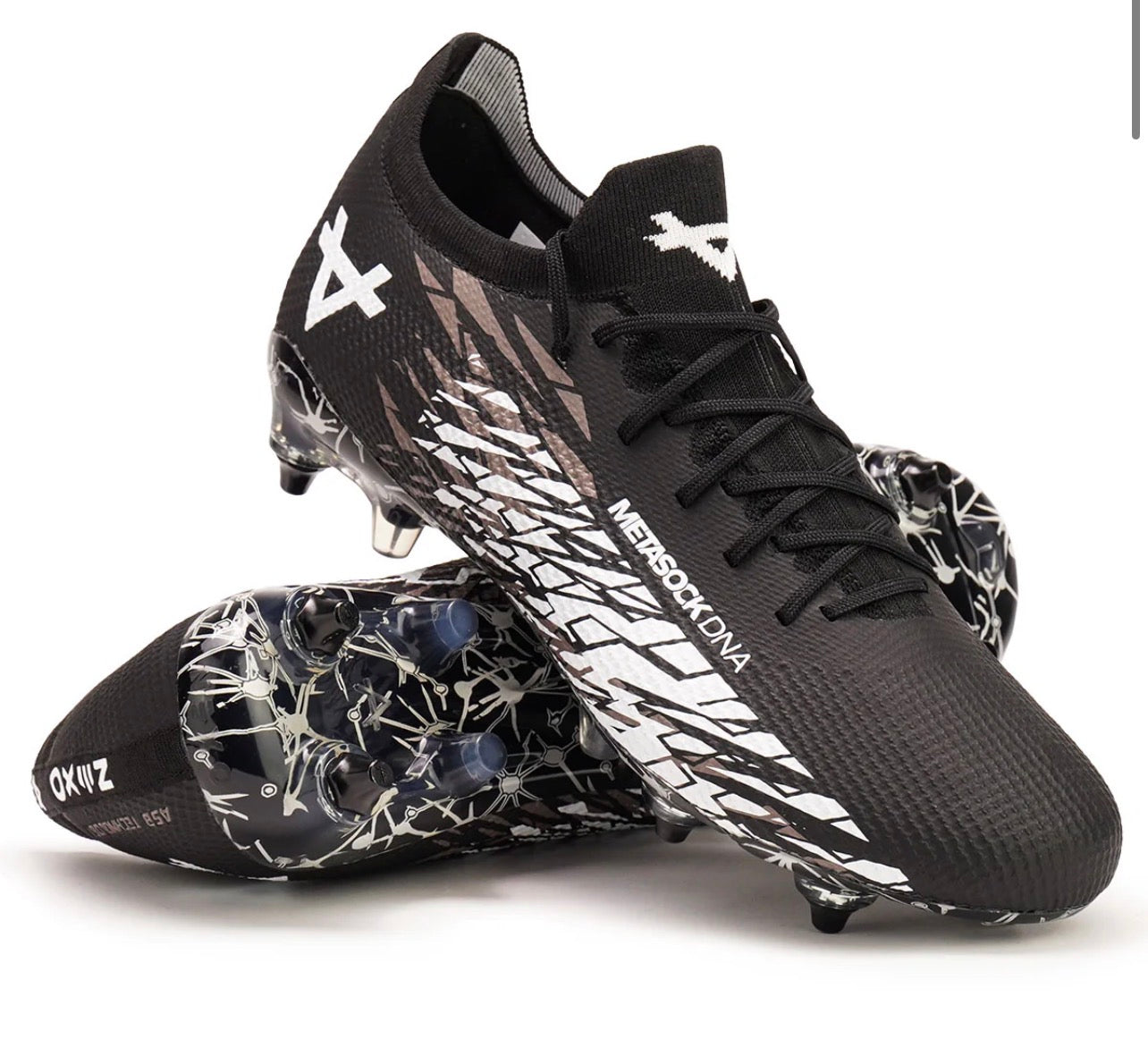 Oxen MetaSock AG Black Youth/Kids