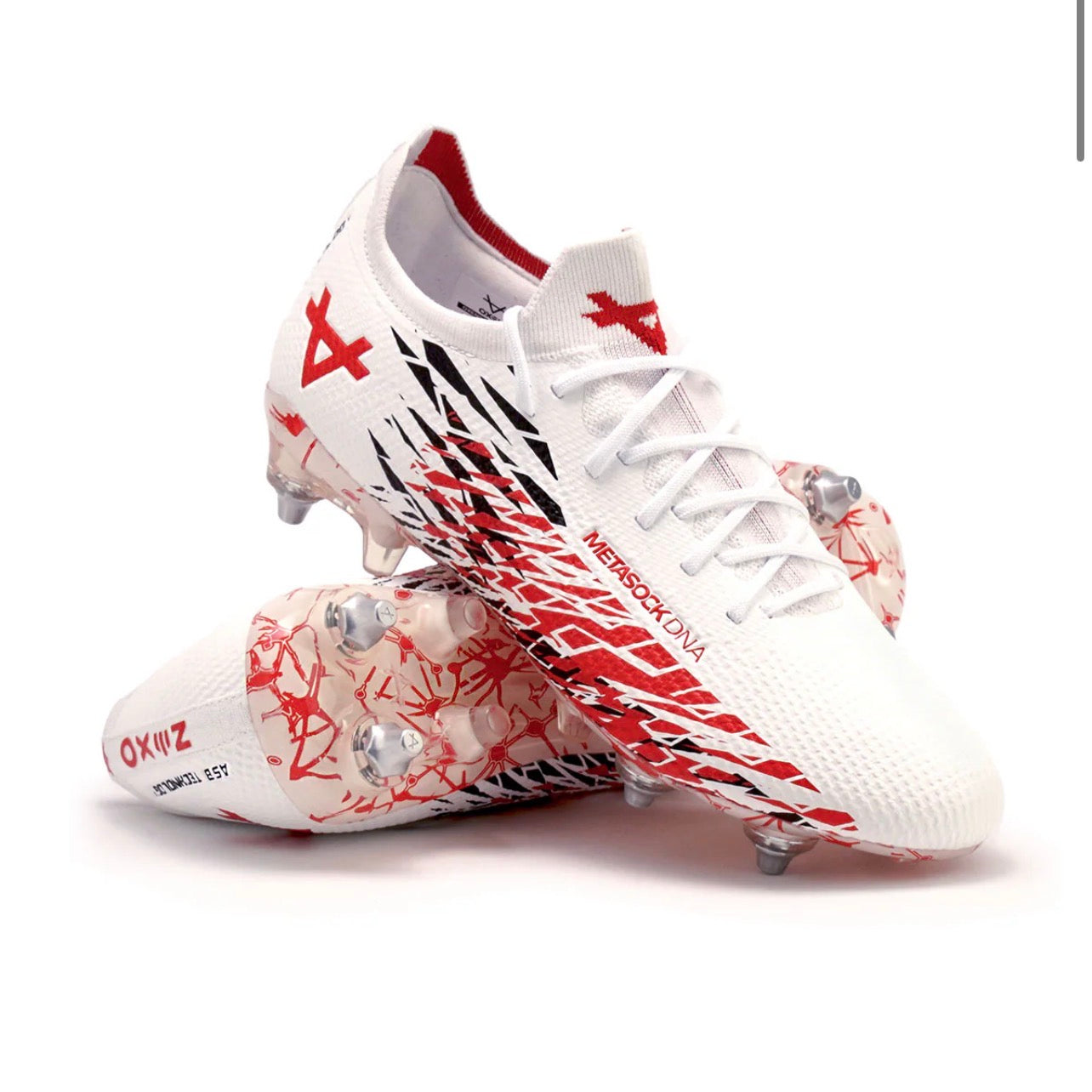 Oxen MetaSock AG White/Red/Black