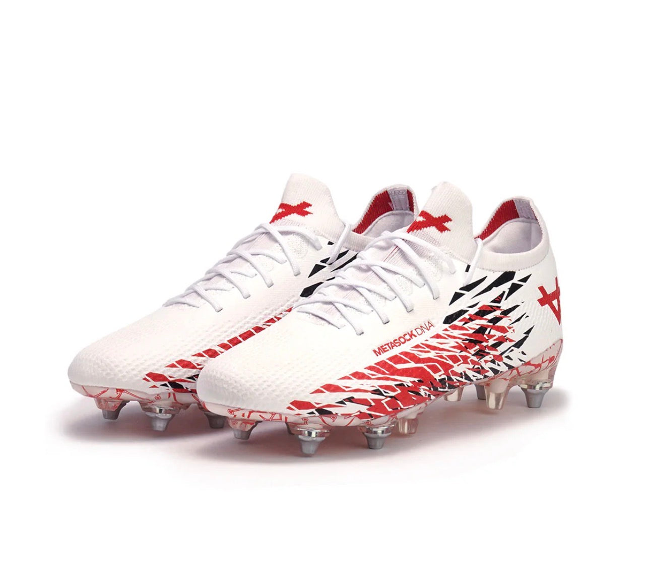 Oxen MetaSock AG White/Red/Black