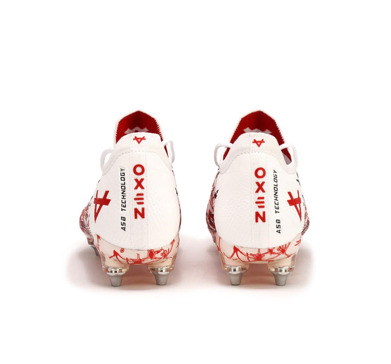 Oxen MetaSock AG White/Red/Black