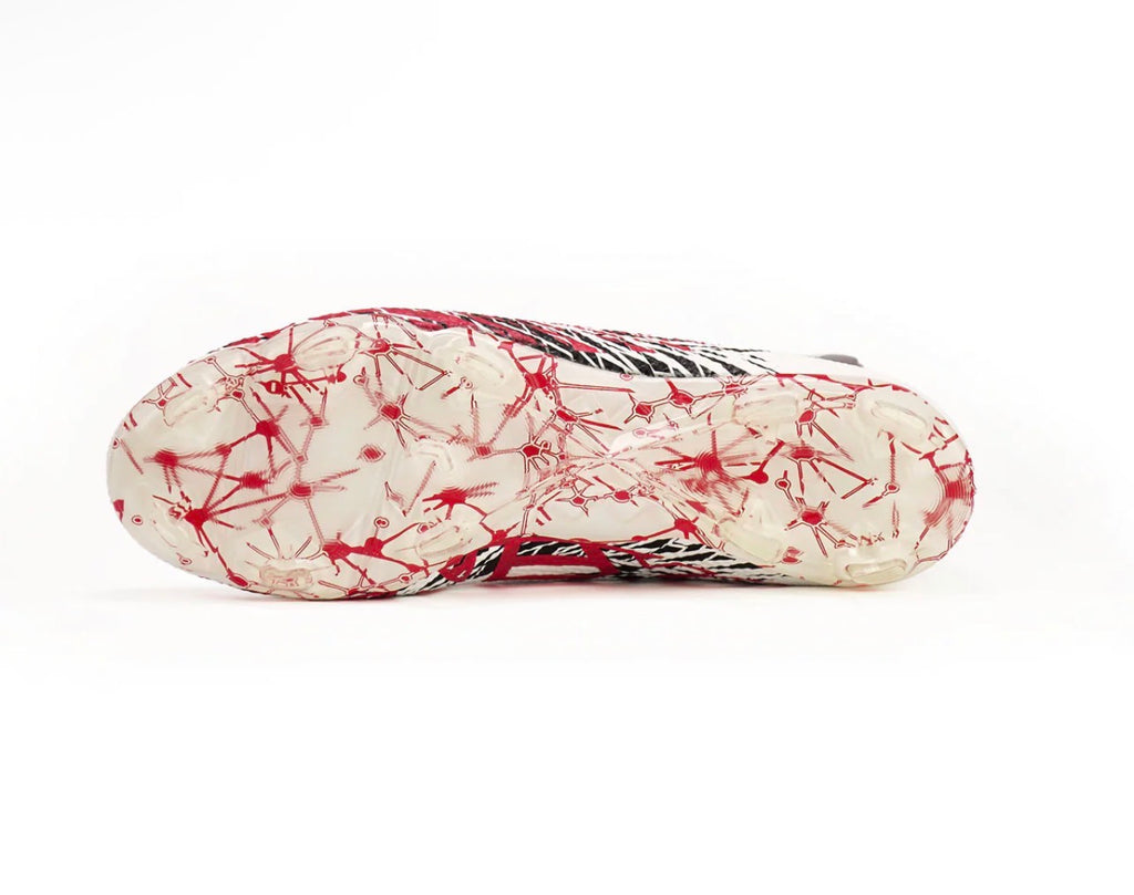 Oxen MetaSock AG white/red Youth/Kids