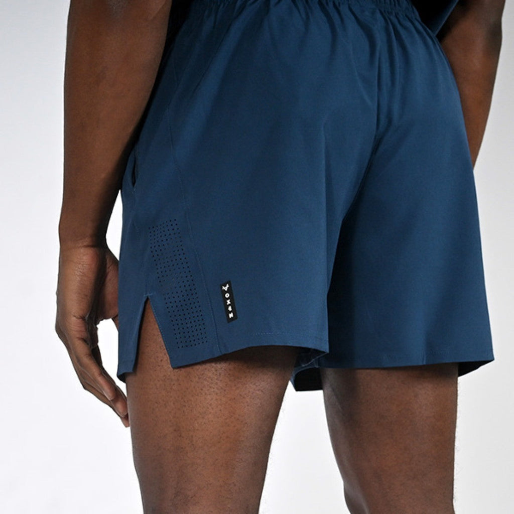 OXEN MENS ENDURE PERFORMANCE 5" SHORT Navy