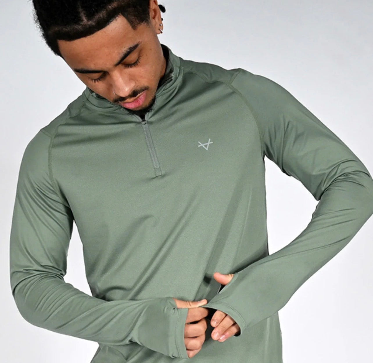 Oxen Men’s Endure performance mid layer Olive
