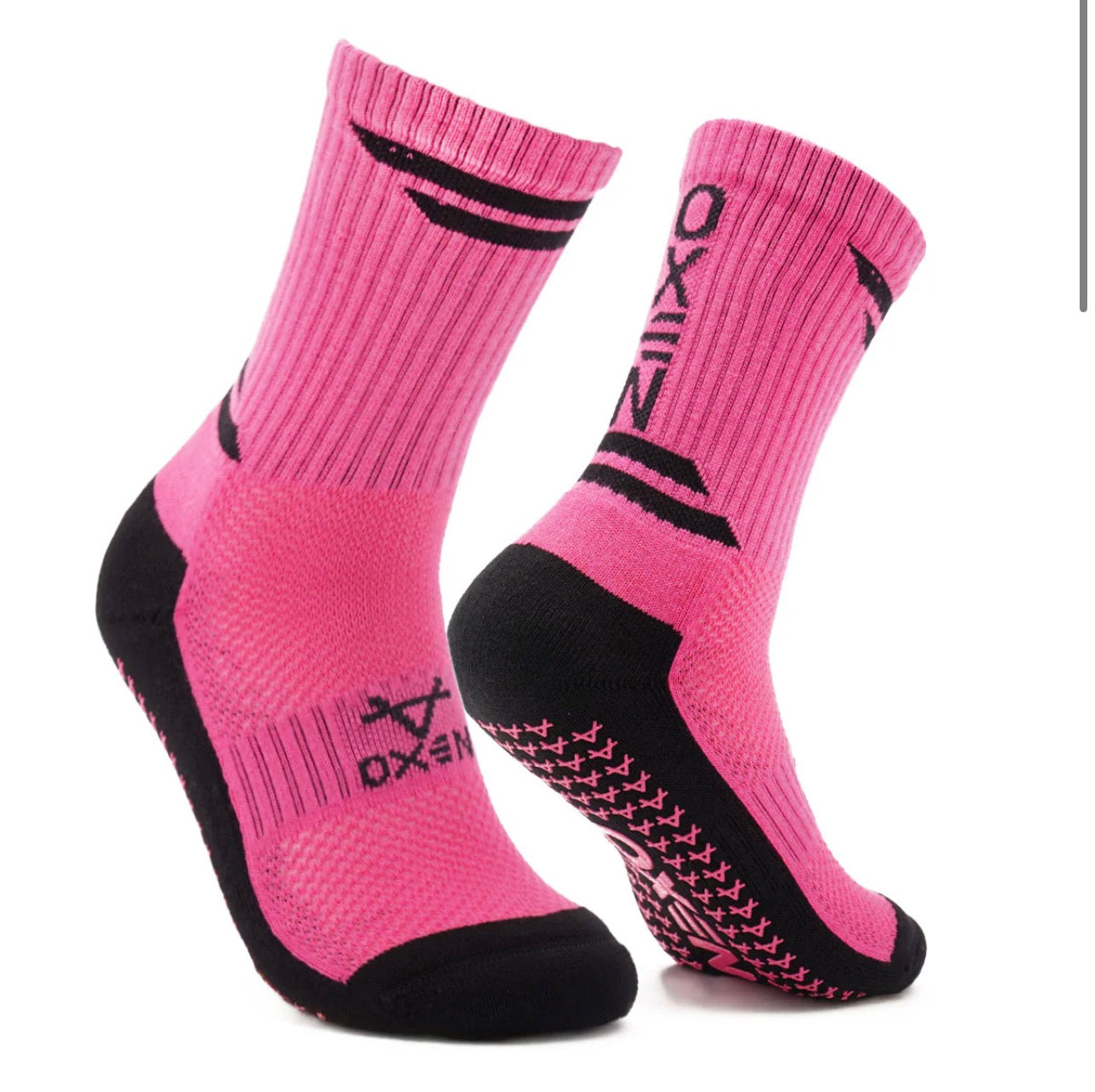 Oxen Grips socks Pink/Black
