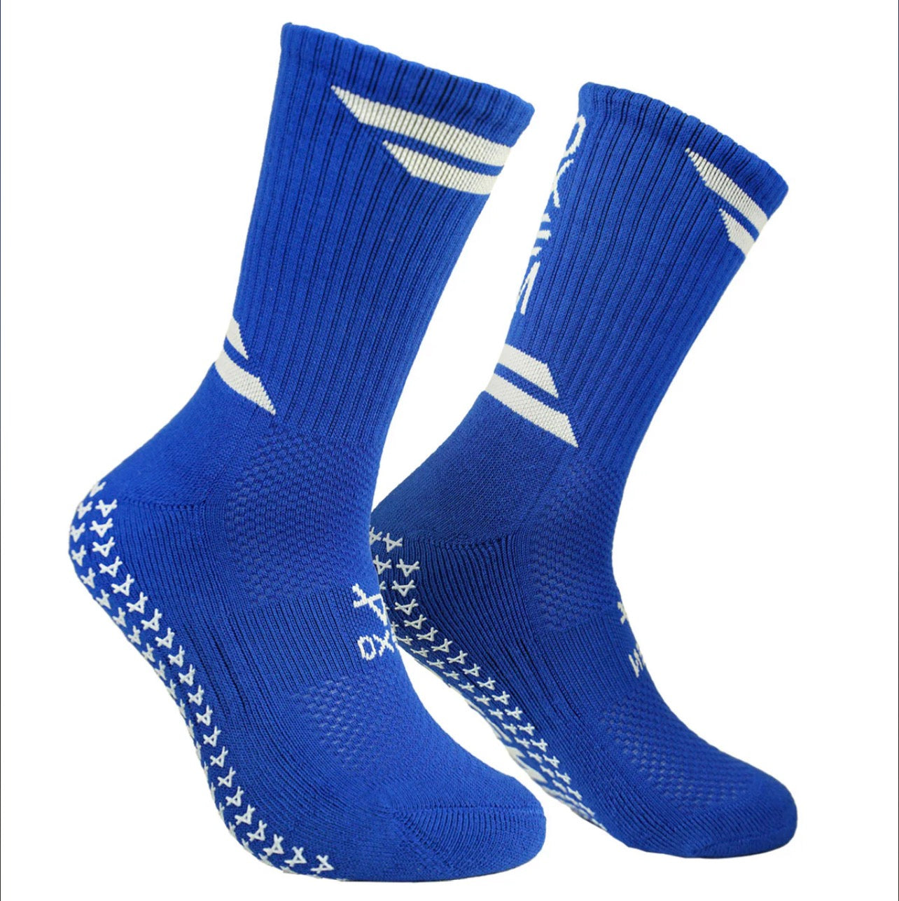 Oxen Grips socks Royal Blue/White