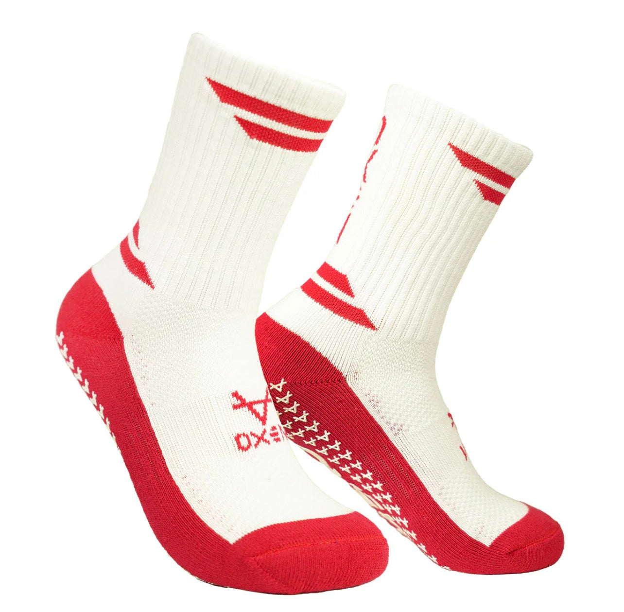 Oxen Grips socks Red/White
